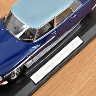 Citroën DS 21 Lorraine 1969 Dunkel- und Hellblau  300Stk. Norev 1:18 Metallmodell